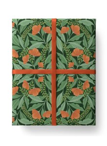 Хартия за опаковане на подаръци - Пролетни цветя Лукс